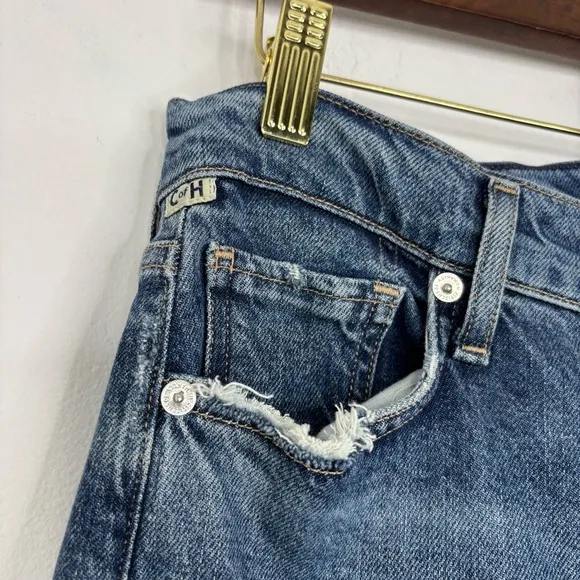 Citizens of Humanity Demy Cropped High-rise Flared Jeans In Moments Size 28
