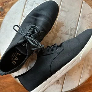 Clae Ellington Black Textile Sneakers