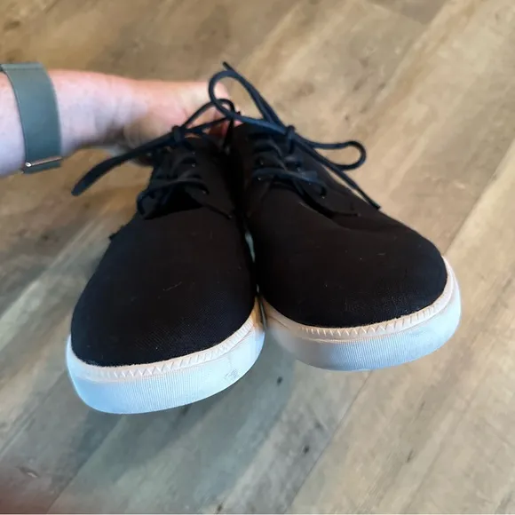 Clae Ellington Black Textile Sneakers