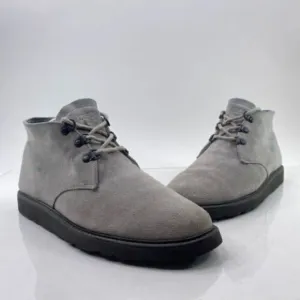Clae Strayhorn Vibram Men’s Sz 8.5 Gray Suede Desert Boots Chukka Boots CLA01265