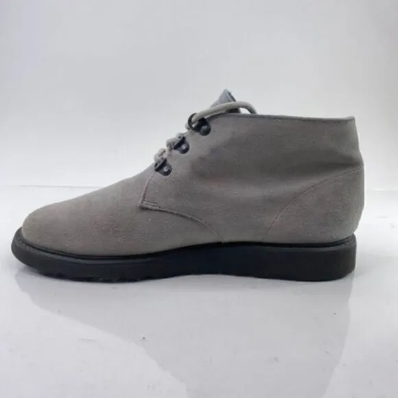 Clae Strayhorn Vibram Men’s Sz 8.5 Gray Suede Desert Boots Chukka Boots CLA01265