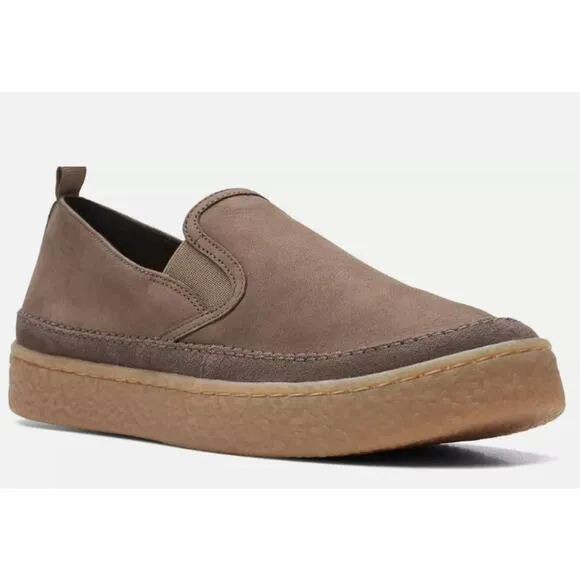 Clarks Barleigh Slip On Loafers Taupe Brown Size 6