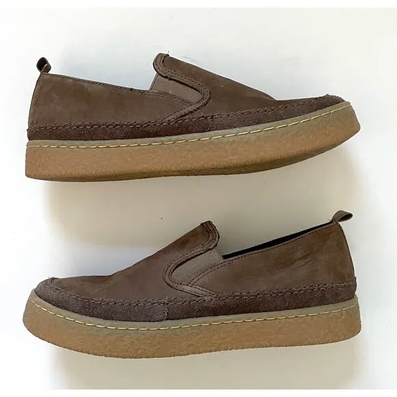 Clarks Barleigh Slip On Loafers Taupe Brown Size 6