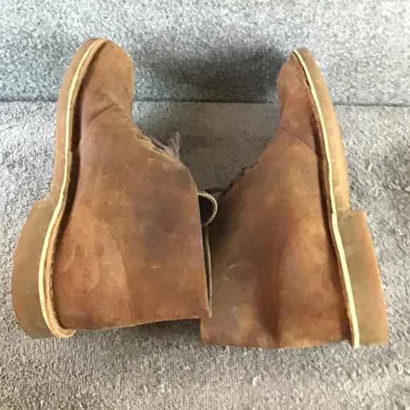 Clarks Beeswax Mens Desert Boots Sz 10M Brown EUC