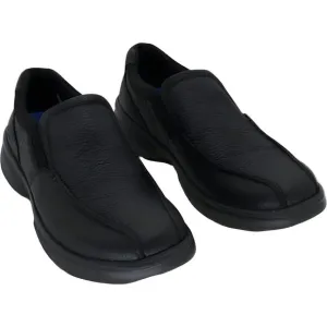 Clarks Bradley Step Men's Slip-On Loafers Black Leather Size 8.5W