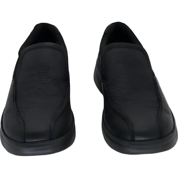 Clarks Bradley Step Men's Slip-On Loafers Black Leather Size 8.5W