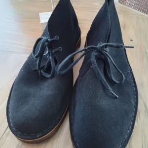 Clarks Desert Boots Blue Suede Size 9 Men's