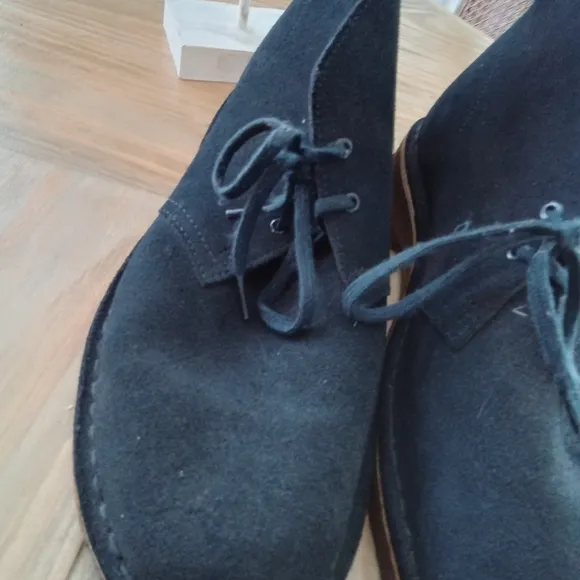 Clarks Desert Boots Blue Suede Size 9 Men's