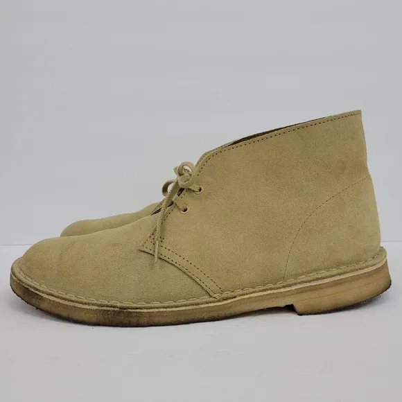 Clarks Desert Boots Maple Suede Mens 10 M