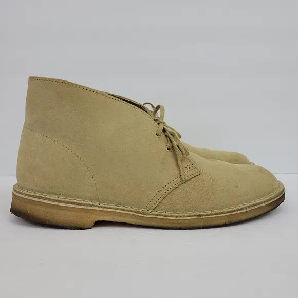 Clarks Desert Boots Maple Suede Mens 10 M