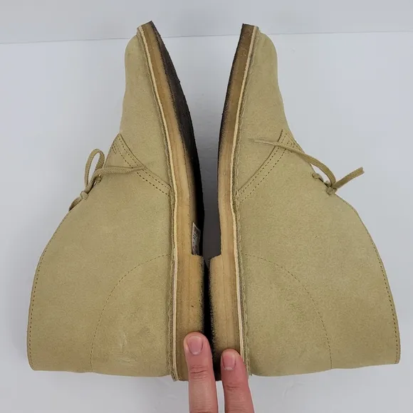 Clarks Desert Boots Maple Suede Mens 10 M