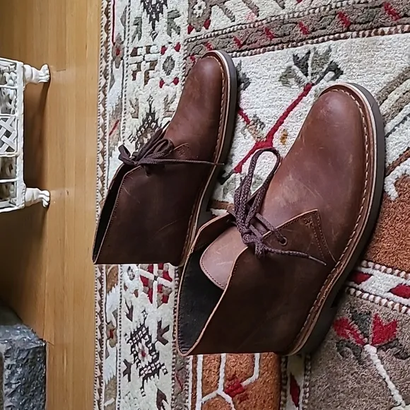 Clarks  desert chukka  boots  bushacre beeswax