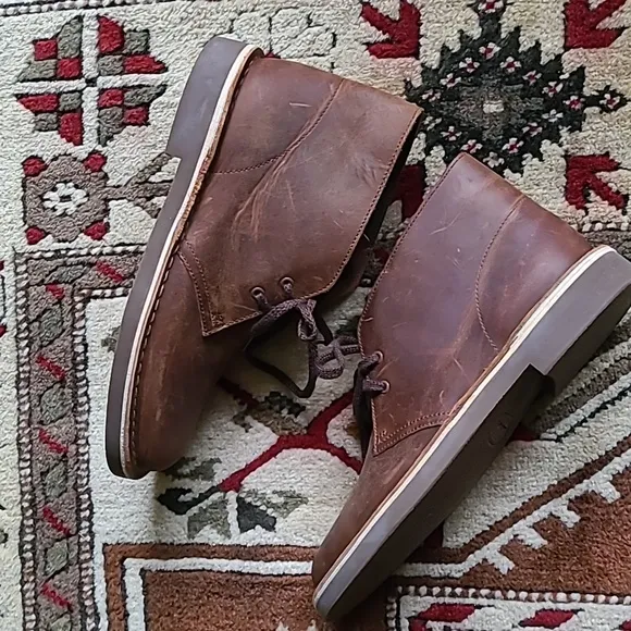 Clarks  desert chukka  boots  bushacre beeswax