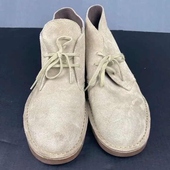 Clarks Jil Sander Desert Men's size 10.5 Tan  Boots Leather Vintage