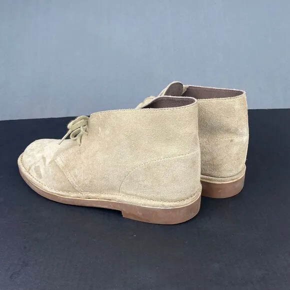 Clarks Jil Sander Desert Men's size 10.5 Tan  Boots Leather Vintage