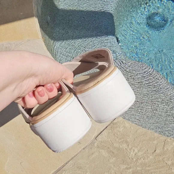 Clarks Jillian Gem Wedge Slide Sandals comfy us 10M