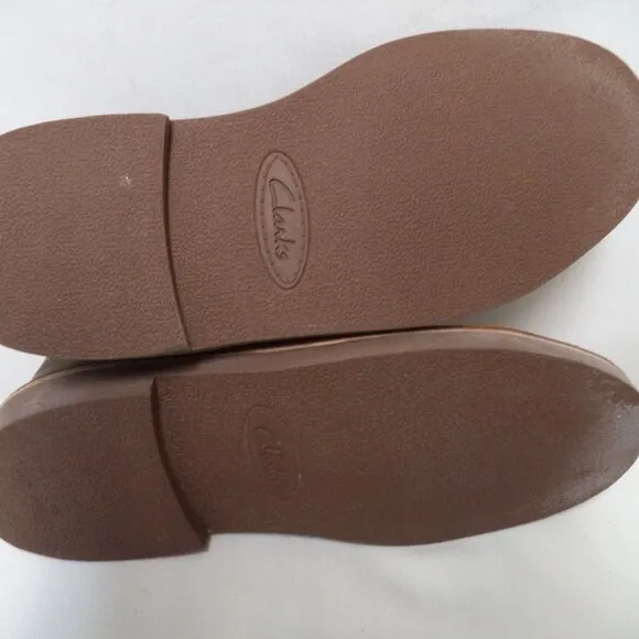 Clarks Leather Desert by EVO Chukka Boots ankle comfort brown Men Size Sz 8