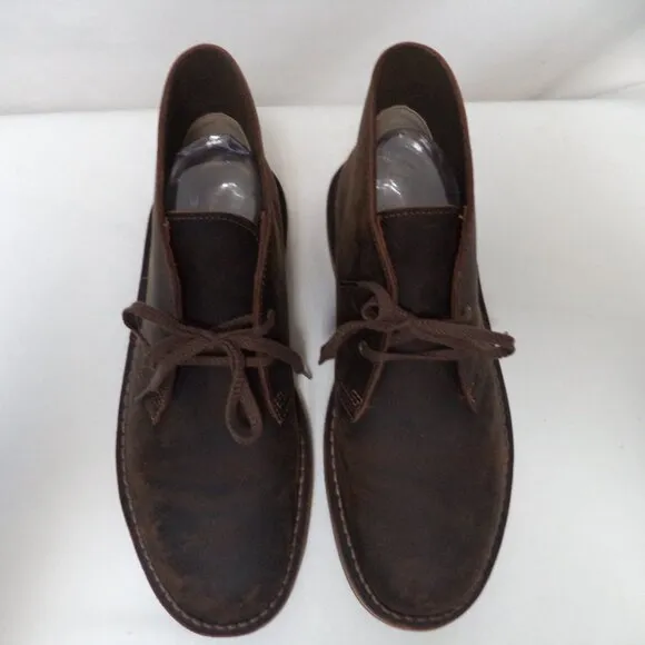 Clarks Leather Desert by EVO Chukka Boots ankle comfort brown Men Size Sz 8