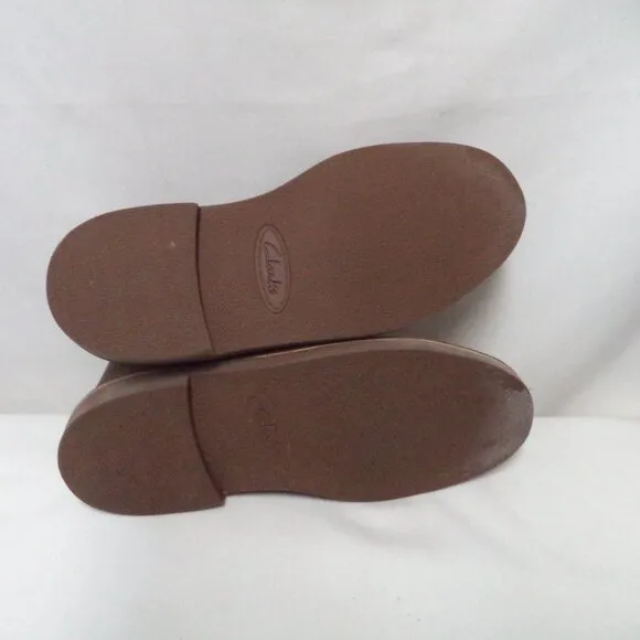 Clarks Leather Desert by EVO Chukka Boots ankle comfort brown Men Size Sz 8