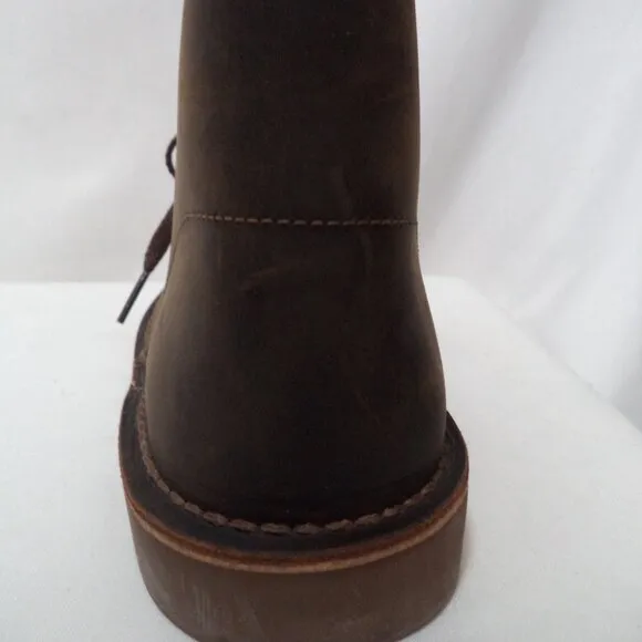 Clarks Leather Desert by EVO Chukka Boots ankle comfort brown Men Size Sz 8