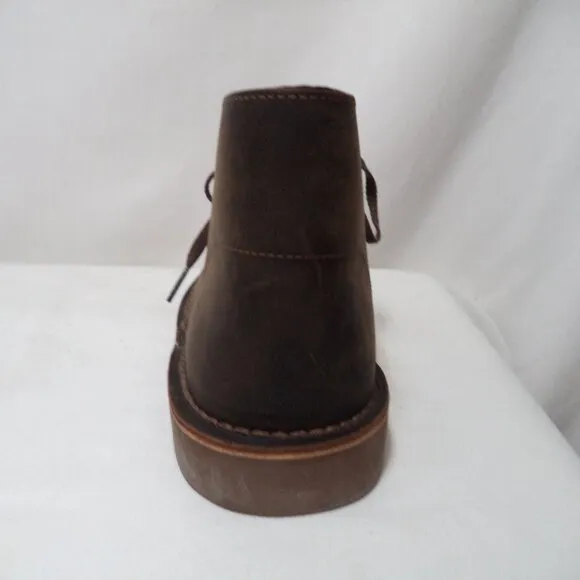 Clarks Leather Desert by EVO Chukka Boots ankle comfort brown Men Size Sz 8