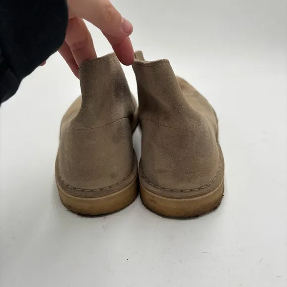 Clarks Men’s 11 Camo Suede Originals Desert Mid Lace Up Chukka Boots
