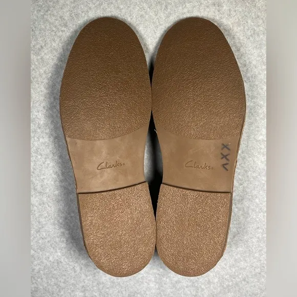 Clarks Men's Brown Leather Desert Boots ( US Men’s Size 11.5 M )
