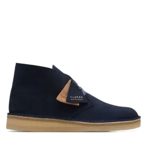 Clarks Mens Desert Coal Blue Boots (NWT)