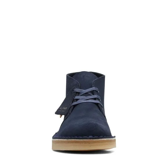 Clarks Mens Desert Coal Blue Boots (NWT)