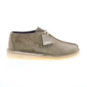 Clarks Mens Desert Trek Green Boots (NWT)