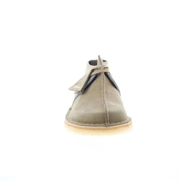 Clarks Mens Desert Trek Green Boots (NWT)