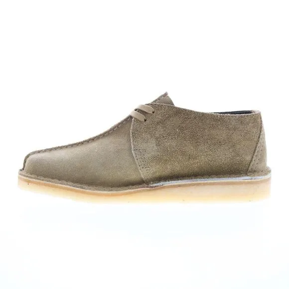 Clarks Mens Desert Trek Green Boots (NWT)