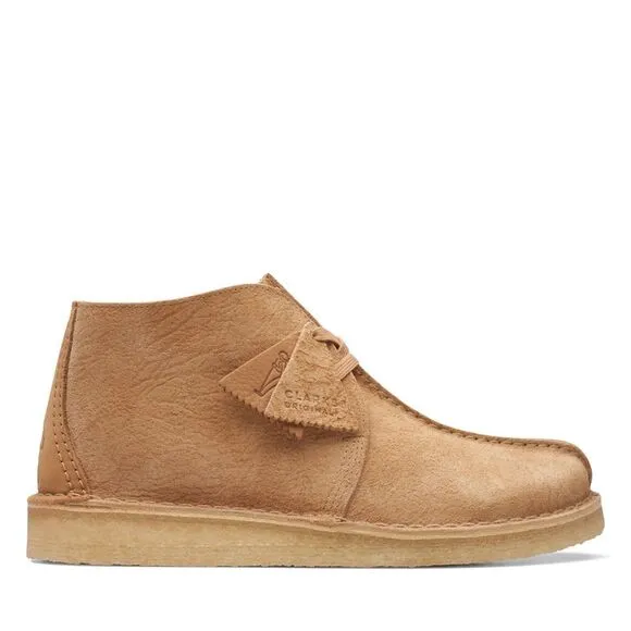 Clarks Mens Desert Trek Hi Brown Boots (NWT)
