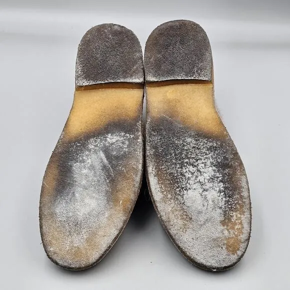 Clark’s Mens Size 13 GUC US Originals Rare Gray Suede &amp; Felt Desert Chukka Boots