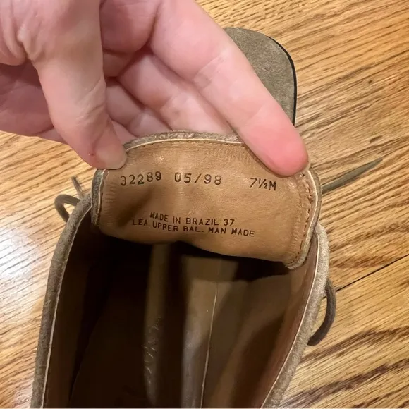 Clarks Nunbuck Desert Chukka Boots Women's Size 7.5