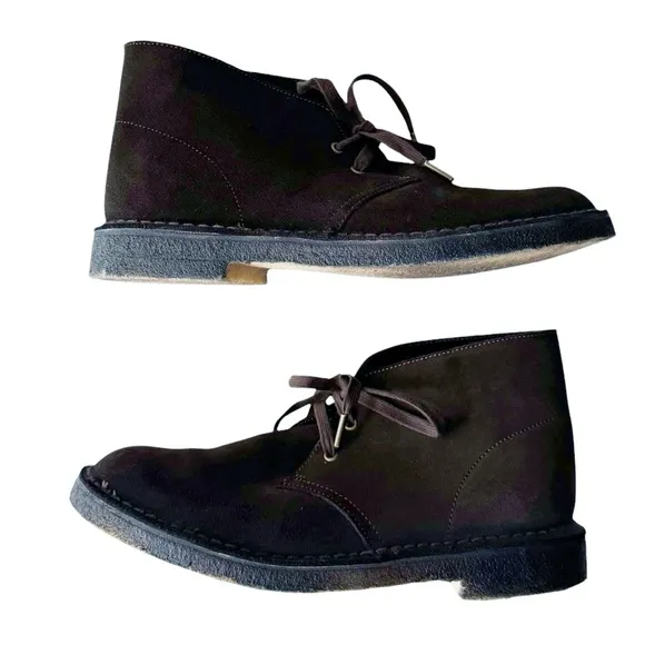 Clark’s Original Desert Boots Dark Brown Charles F Stead England | 9 Men’s