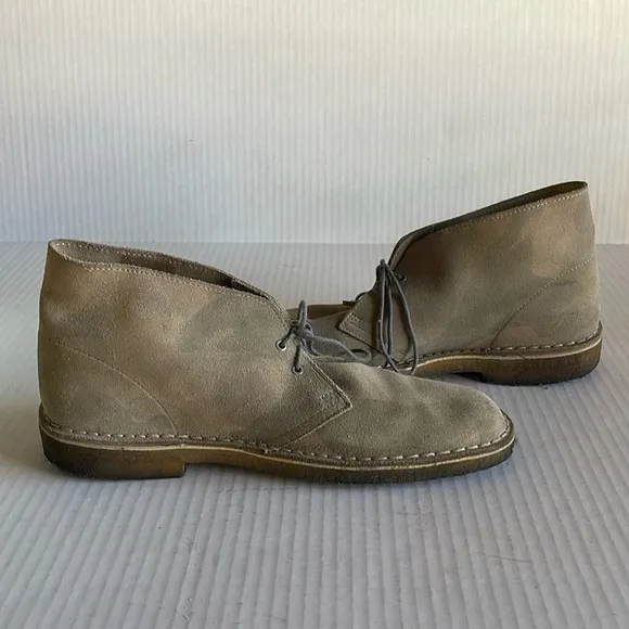 Clarks Originals Camo Print Suede Desert Boots