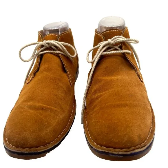 Clarks Originals Chukka Desert Boots Tan Suede Leather Shoe Size 10 Men's