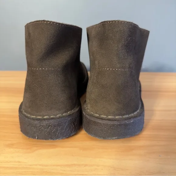 Clarks Originals Desert Boots Dark Brown Suede chukka style men’s sz 8.5