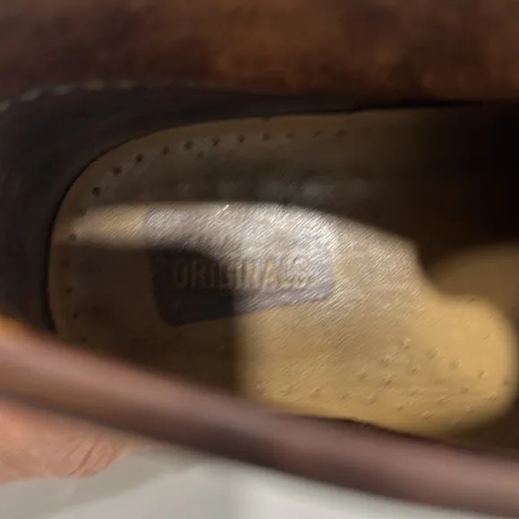 Clarks Originals Desert Boots Men Brown. Size 12