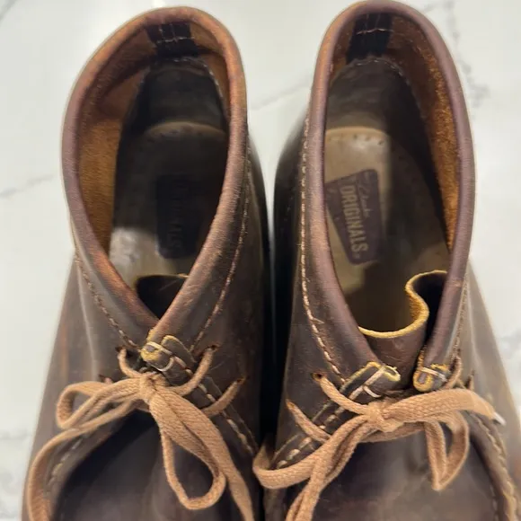 Clarks Originals Desert Boots Men Brown. Size 12