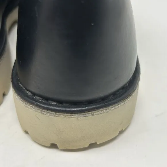 Clarks Originals Desert Boots Mens Size 11 Black Leather Casual Ankle Shoes