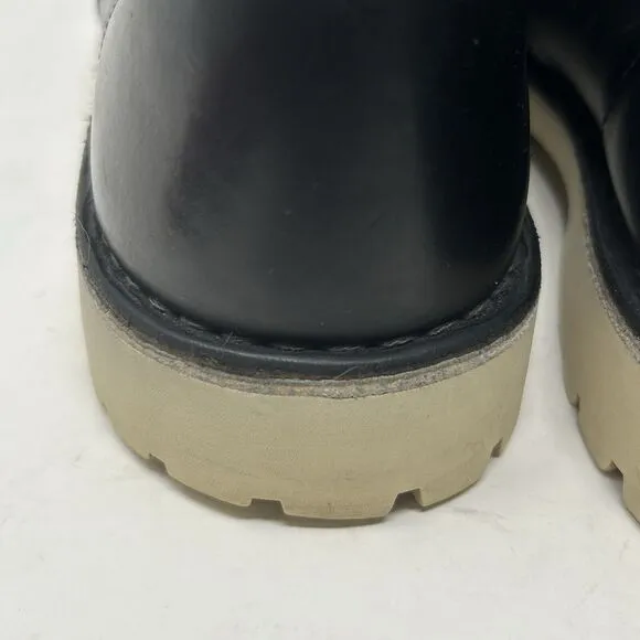 Clarks Originals Desert Boots Mens Size 11 Black Leather Casual Ankle Shoes