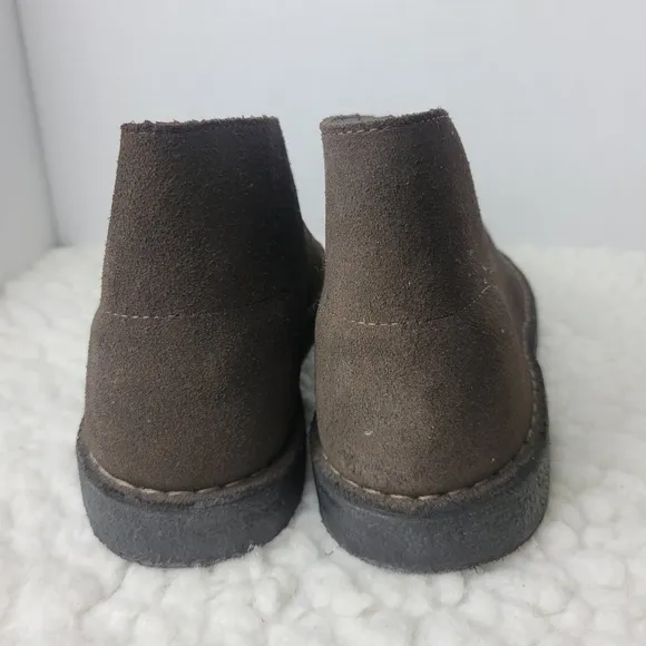 Clarks Originals Desert Boots Mens Size 11.5 Suede Brown Ankle Lace Up Boots
