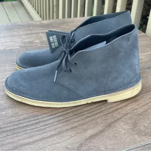 Clarks Originals Desert Boots Slate Grey Suede 7.5M