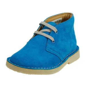 Clarks Originals Desert Cobalt Blue Suede Leather Boots NEW Boy’s Size 2 Wide