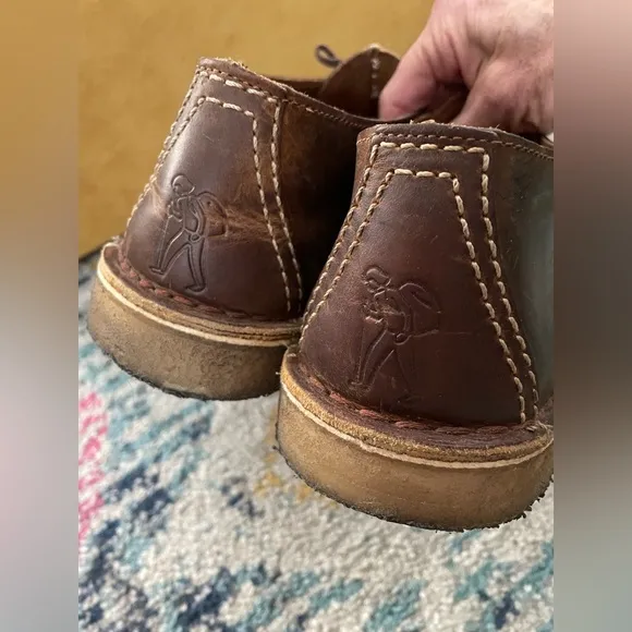Clarks Originals Desert Trek Boots Beeswax Men’s 10.5