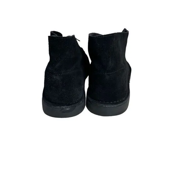 Clarks ORIGINALS Desert Suede Crepe Sole Chukka Boots Black Men's Size 15