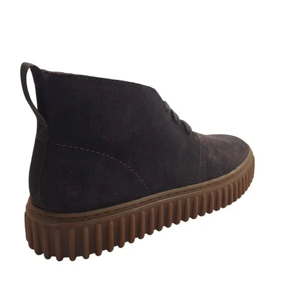 Clarks Originals Men's Dark Brown Torhill Suede Chukka Boots Size 8.5M