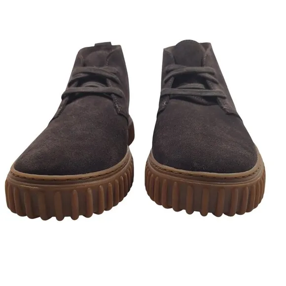 Clarks Originals Men's Dark Brown Torhill Suede Chukka Boots Size 8.5M